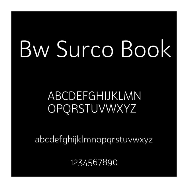 Bw Surco Book
