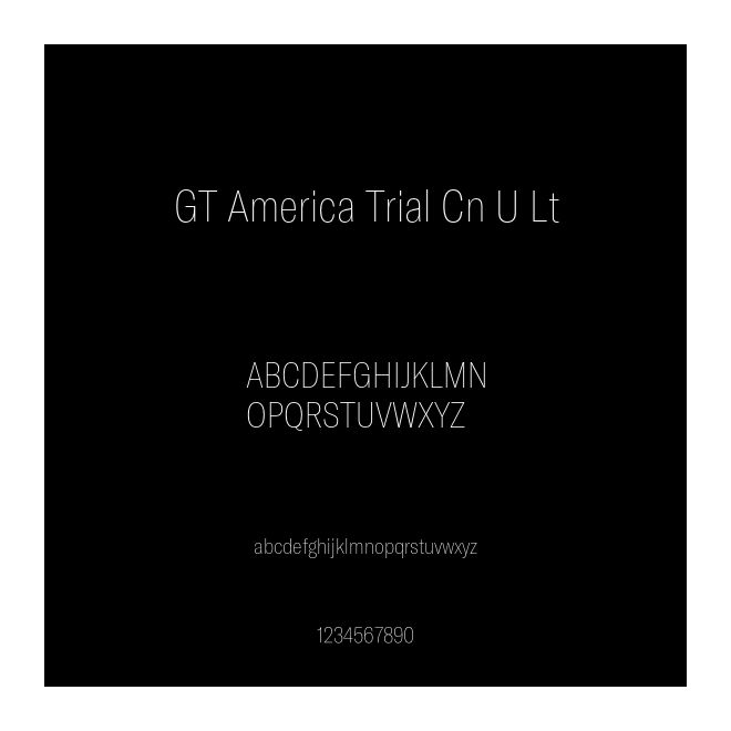 GT America Trial Cn U Lt