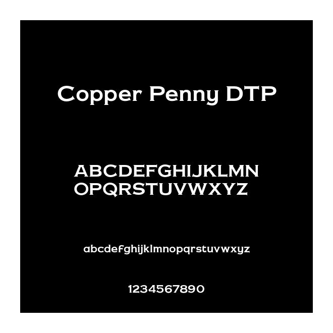 Copper Penny DTP