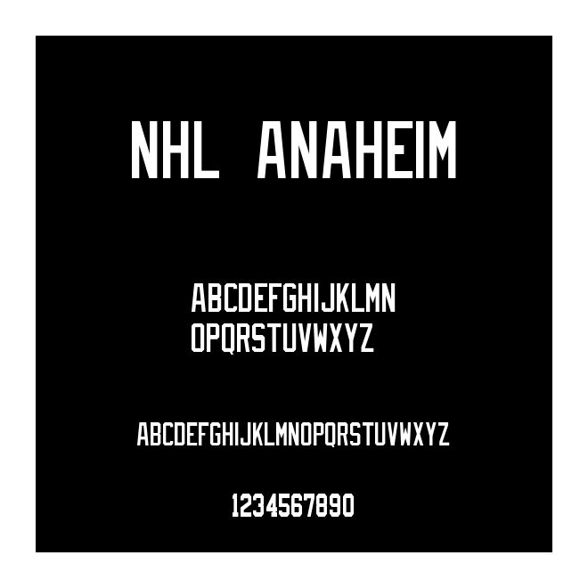 NHL Anaheim