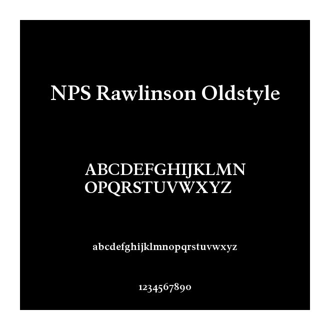NPS Rawlinson Oldstyle