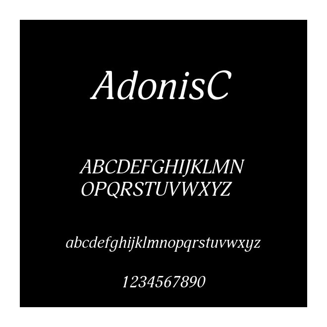 AdonisC