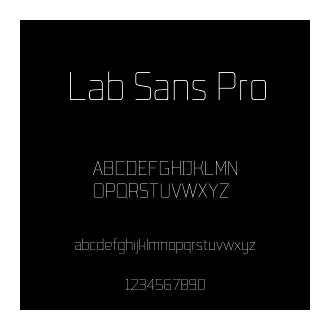 Lab Sans Pro