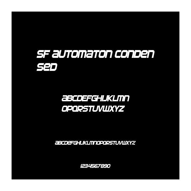 SF Automaton Condensed