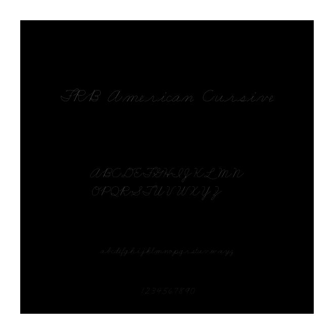 FRB American Cursive