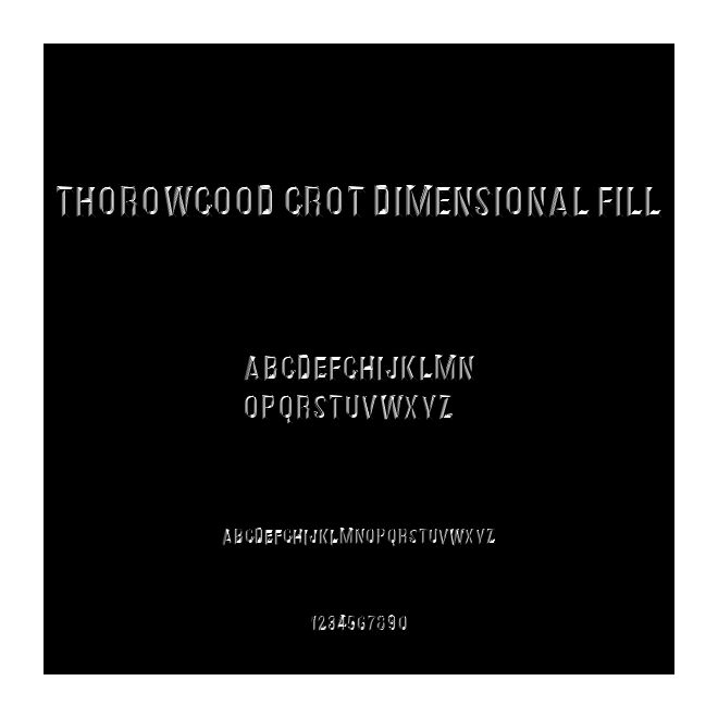 Thorowgood Grot Dimensional Fill