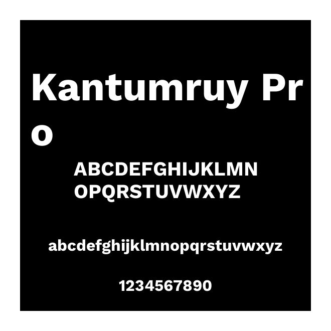 Kantumruy Pro
