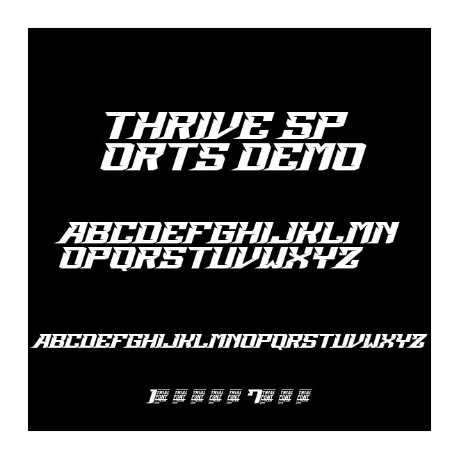 Thrive Sports Demo