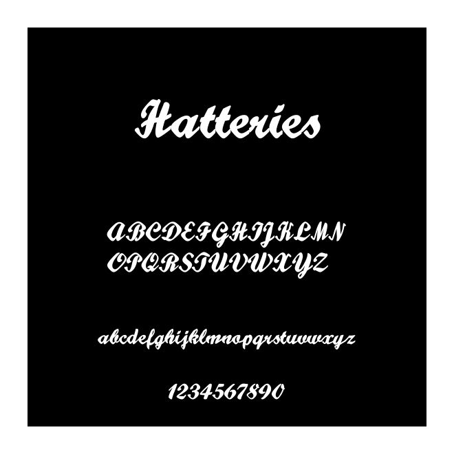 Hatteries
