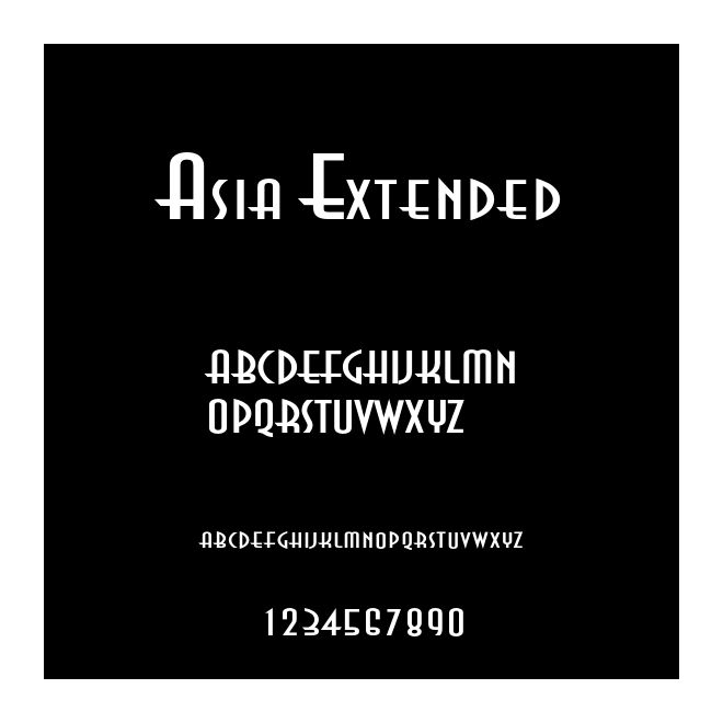 Asia Extended