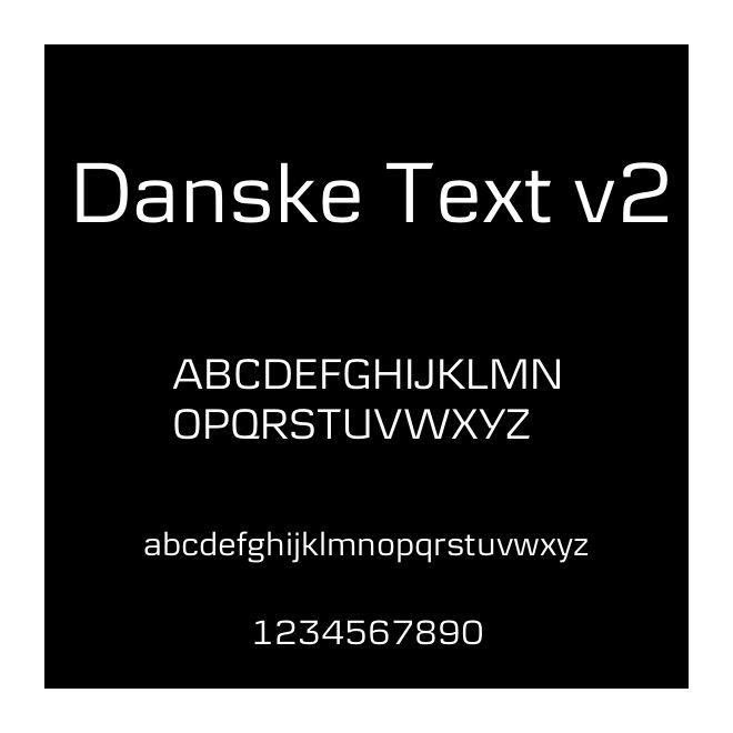 Danske Text v2