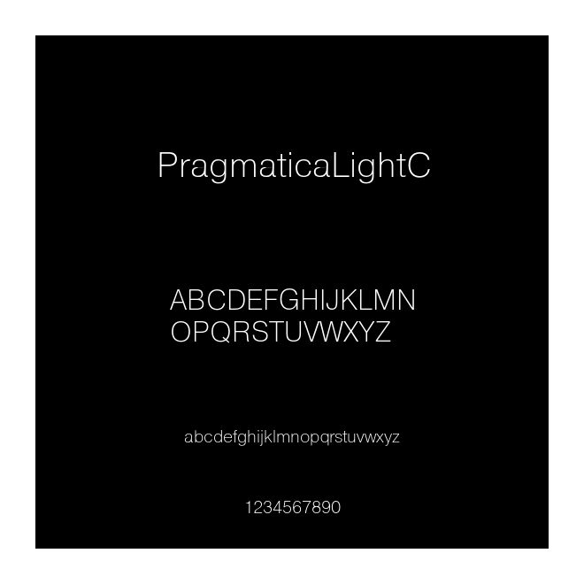 PragmaticaLightC
