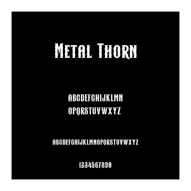 Metal Thorn