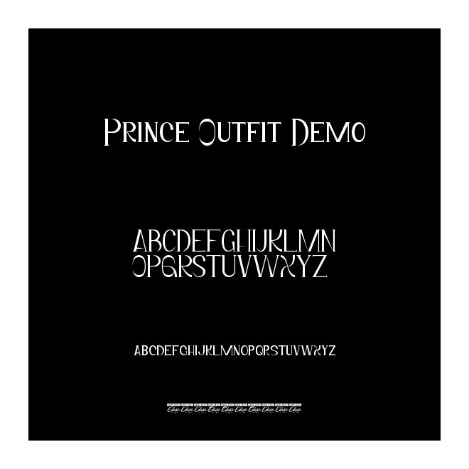 Prince Outfit Demo