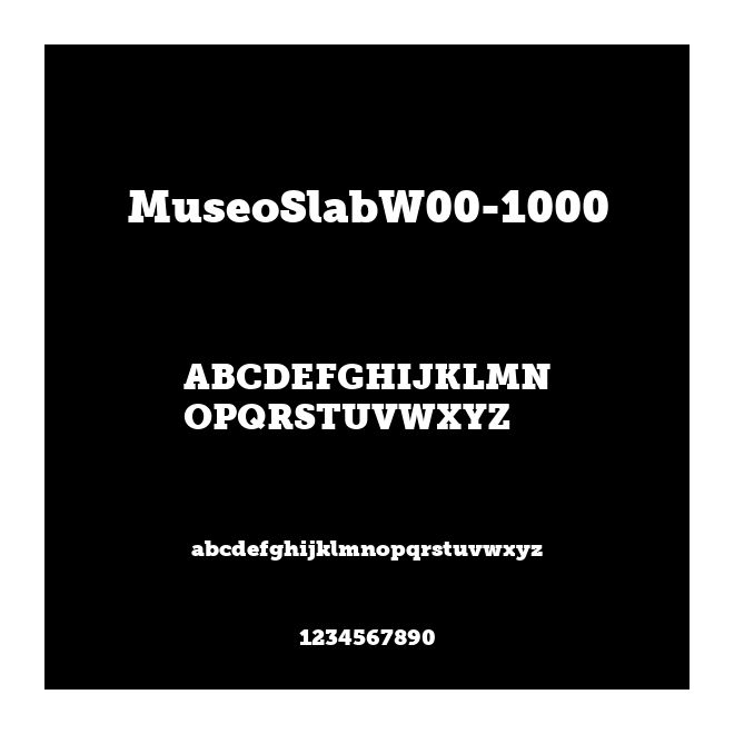 MuseoSlabW00-1000