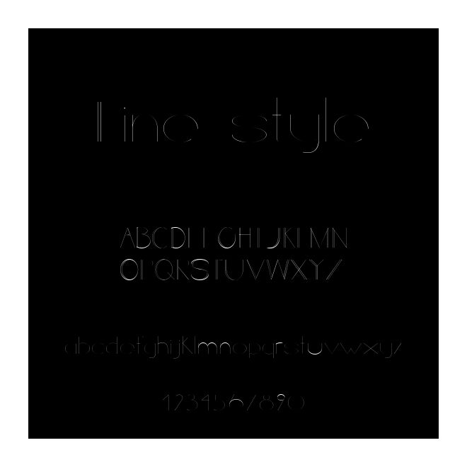Line style