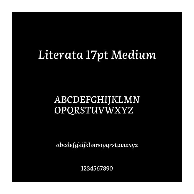 Literata 17pt Medium