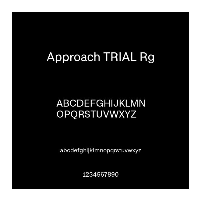 Approach TRIAL Rg
