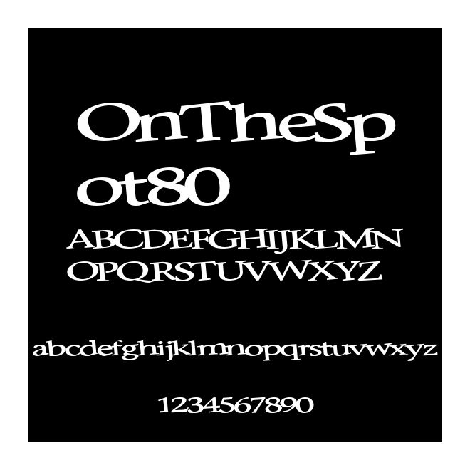 OnTheSpot80