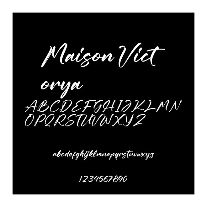 Maison Victorya