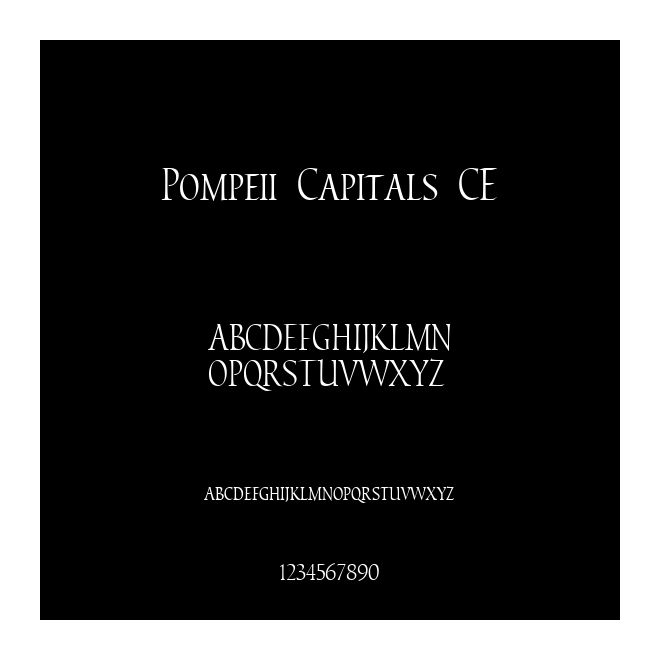 Pompeii Capitals CE