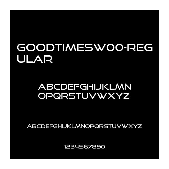 GoodTimesW00-Regular