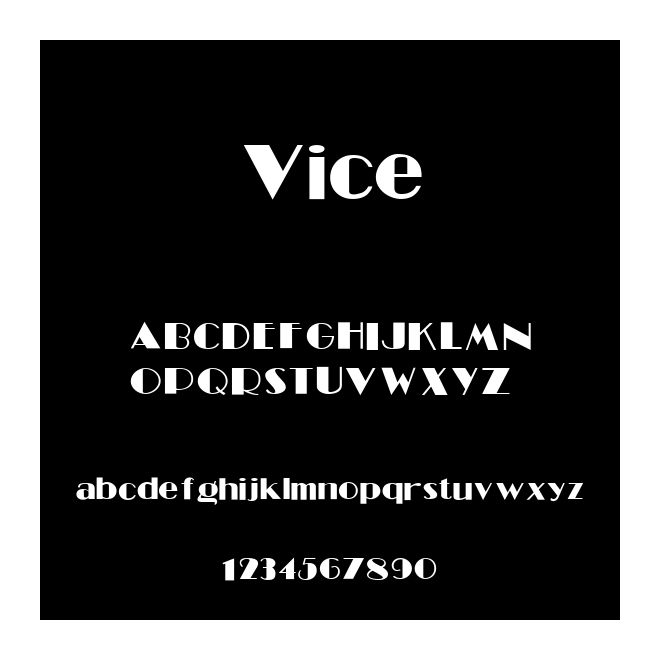 Vice