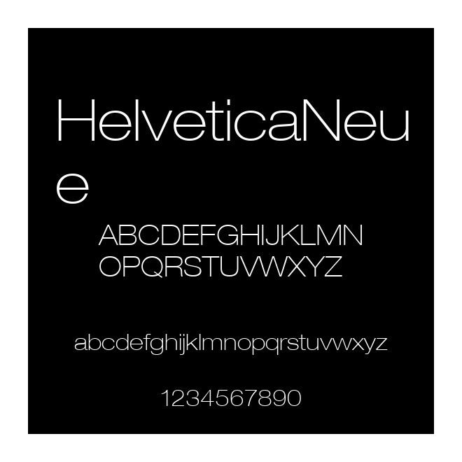 HelveticaNeue
