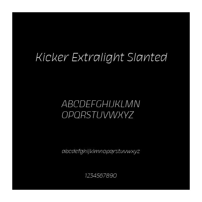Kicker Extralight Slanted