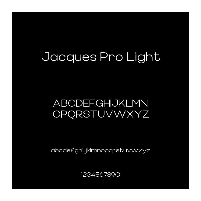 Jacques Pro Light