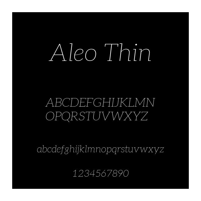 Aleo Thin