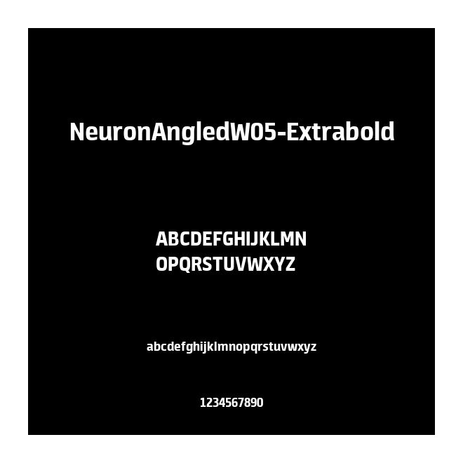 NeuronAngledW05-Extrabold