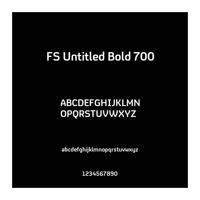 FS Untitled Bold 700