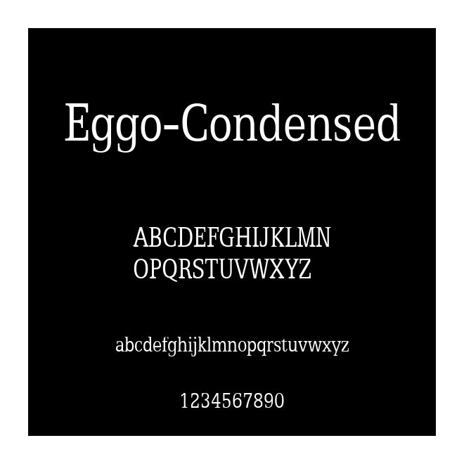 Eggo-Condensed