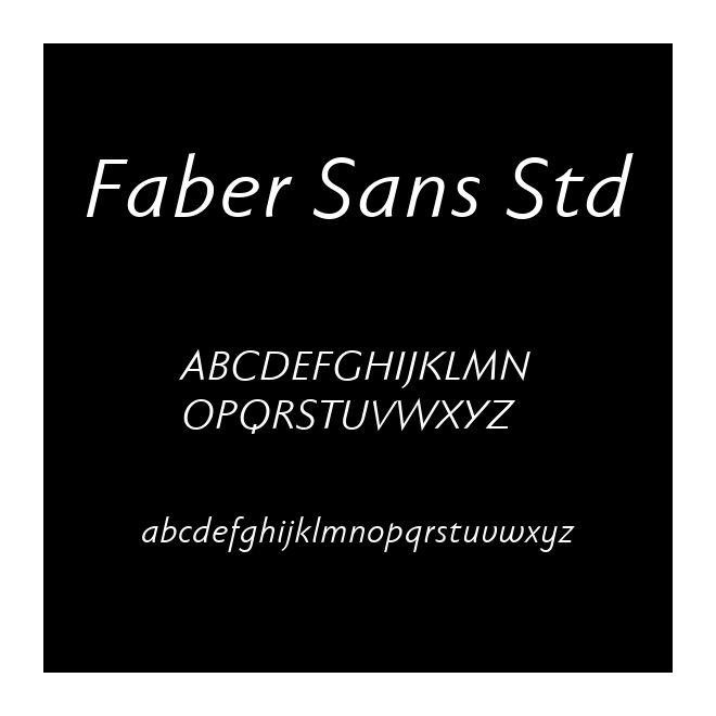 Faber Sans Std