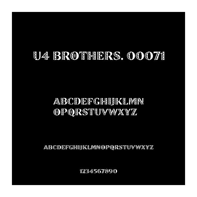 U4 Brothers. 00071