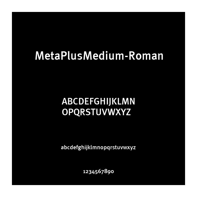 MetaPlusMedium-Roman
