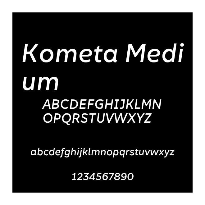 Kometa Medium