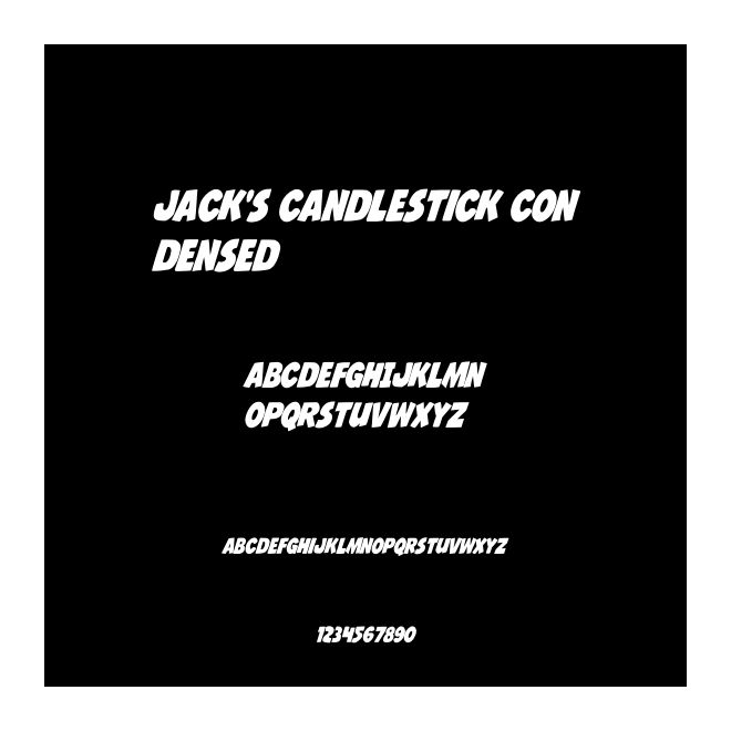 Jack's Candlestick Condensed