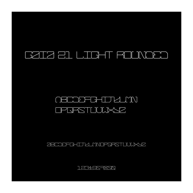 Gaia 21 Light Rounded