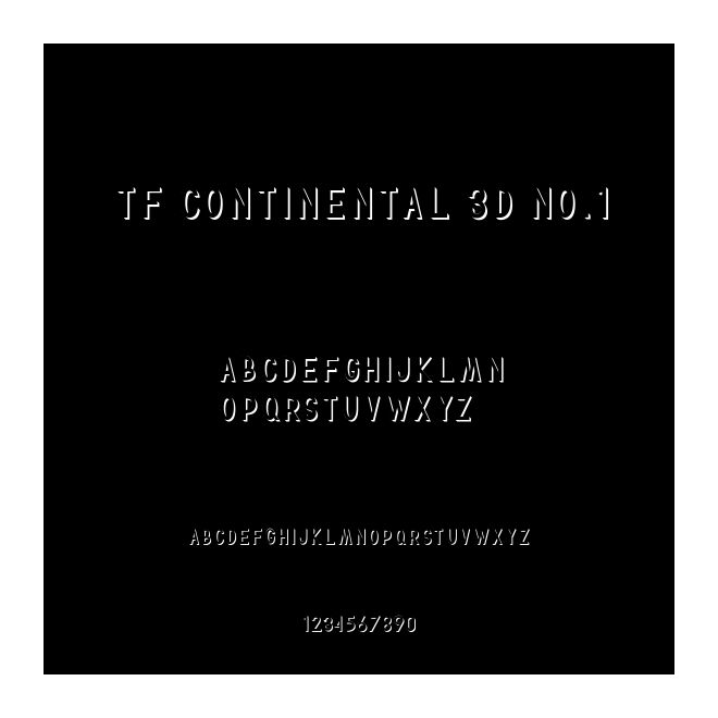 TF Continental 3D No.1