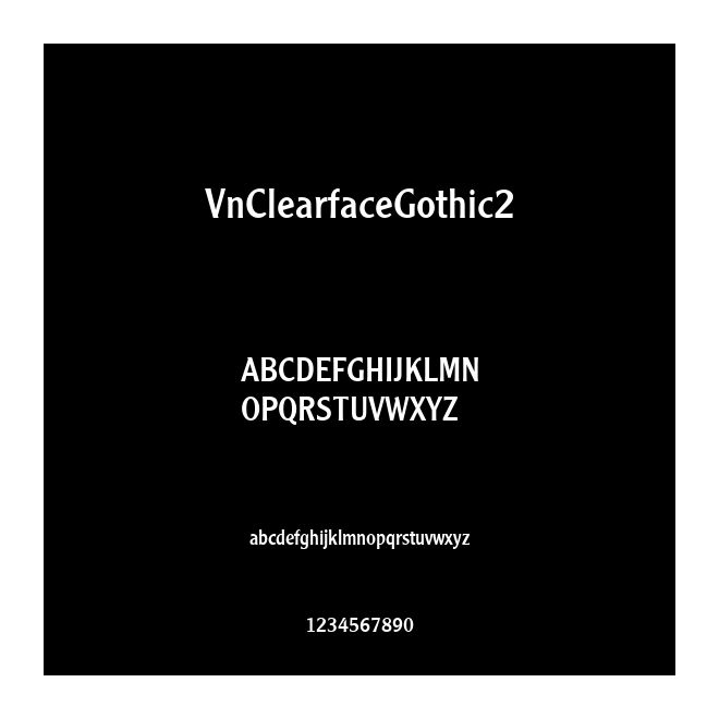 VnClearfaceGothic2
