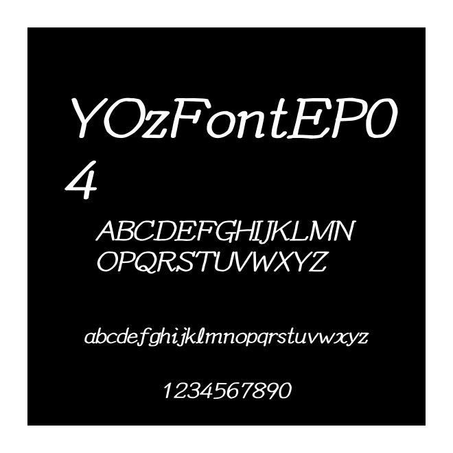 YOzFontEP04