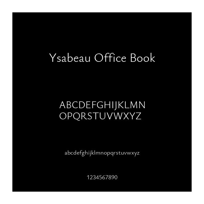 Ysabeau Office Book