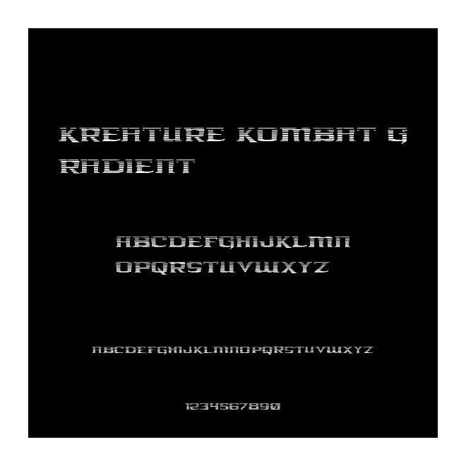 Kreature Kombat Gradient