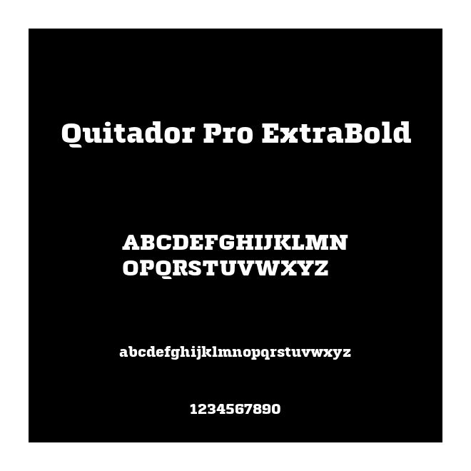 Quitador Pro ExtraBold
