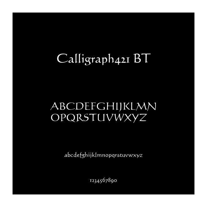 Calligraph421 BT
