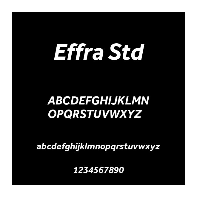 Effra Std