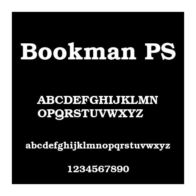 Bookman PS