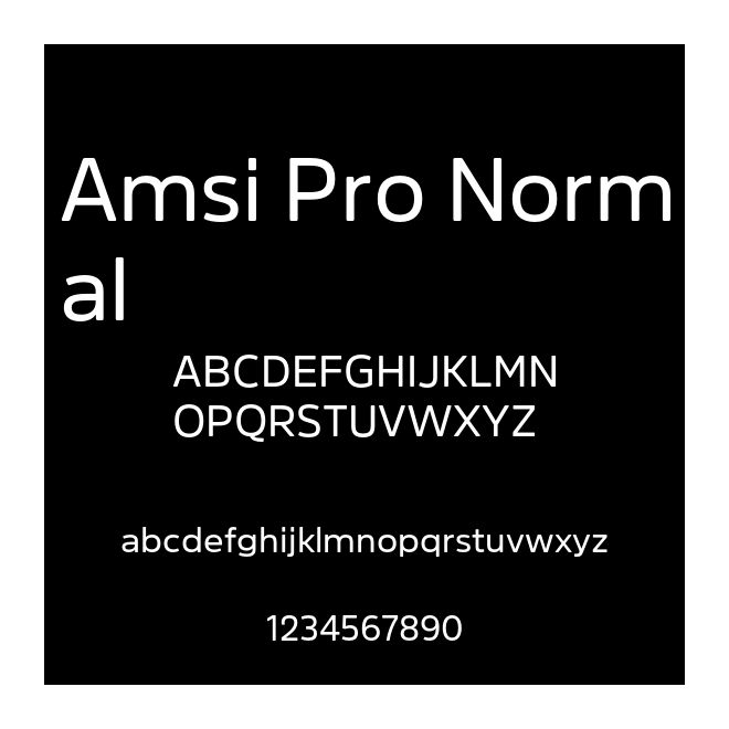 Amsi Pro Normal
